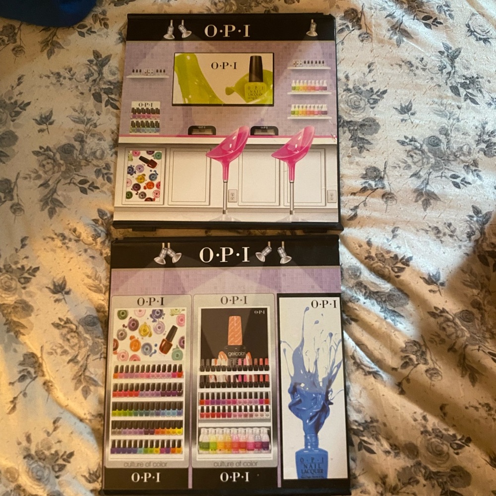 OPI Vibrant Nail Polish Collection Display